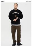  Áo Sweater Life Work -  Bookle Hipdog Black - LW234MT107 