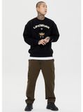  Áo Sweater Life Work -  Bookle Hipdog Black - LW234MT107 