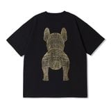  Áo thun Life Work - Gold Big Radog Short Sleeve Black T-shirt - LW225TS299 