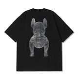  Áo thun Life Work - Silver Big Radog Short Sleeve Black T-shirt - LW225TS299 