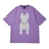 Áo thun Life Work - Silk Radok Short Sleeve Purple T-Shirt - LW235TS982 