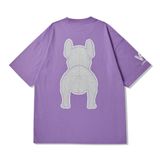  Áo thun Life Work - Silk Radok Short Sleeve Purple T-Shirt - LW235TS982 