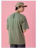  Áo thun Life Work - Snapback Hip Dog Applique Tee Khaki - LW242TS106 