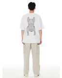  Áo thun Life Work - Life Work Big Logo Basic Light Grey - LW255TS990 