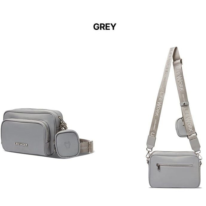  Túi Đeo Chéo Life Work - Metal Logo Camera Bag - LW255BG408 