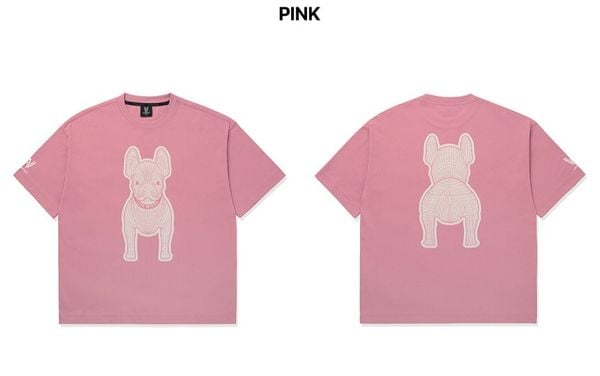  Áo thun Life Work - Silket Racket Pink Short -  LW255TS982 