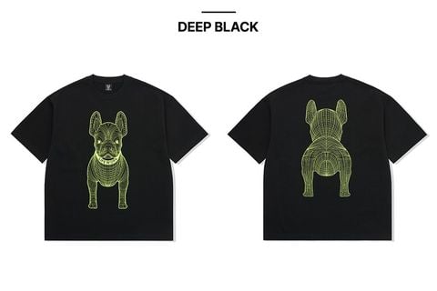 Áo thun Life Work - Life Work Big Logo Basic Black/Green - LW255TS990