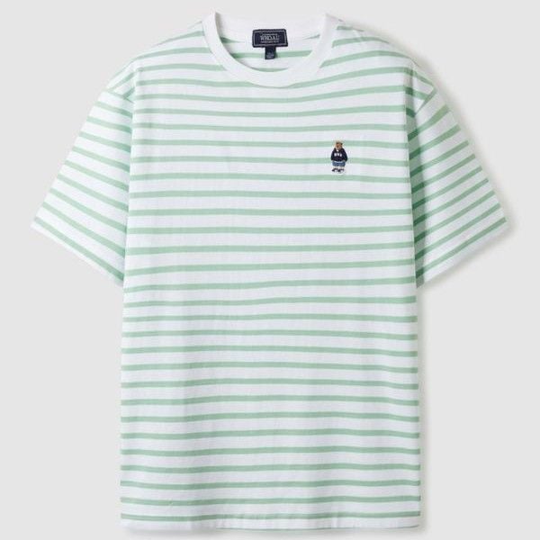  Set Áo Thun WHOAU [Unisex] - Steve (2PACK) Stripe T-shirts - WHRSE2352U 