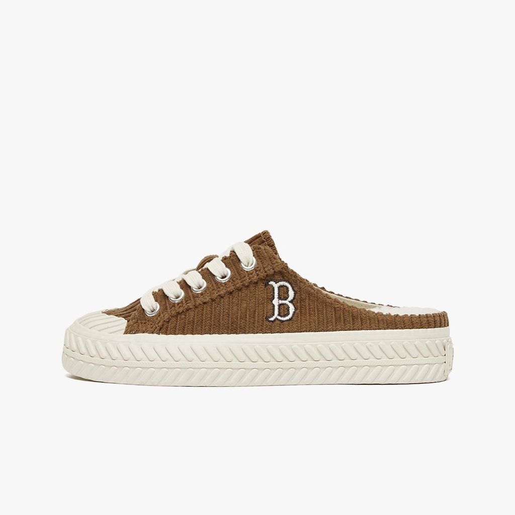  GIÀY MLB - Playball Corduroy Mule Brown - 3AMUUD116-43BRS 
