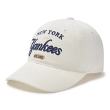 キャップ MLB Korea Color Denim Unstructured Ball Cap NY Grey 3ACPD035 Nón Lưỡi Trai MLB Denim Unstructured Cap NY Yankees