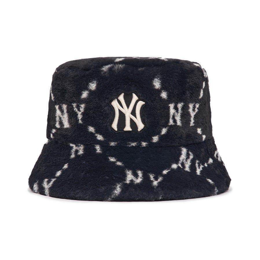 Nón MLB Bucket Hat Classic Monogram Jacquard Hat New York Yankees  32cph3111 50l  GIAYSAUVN