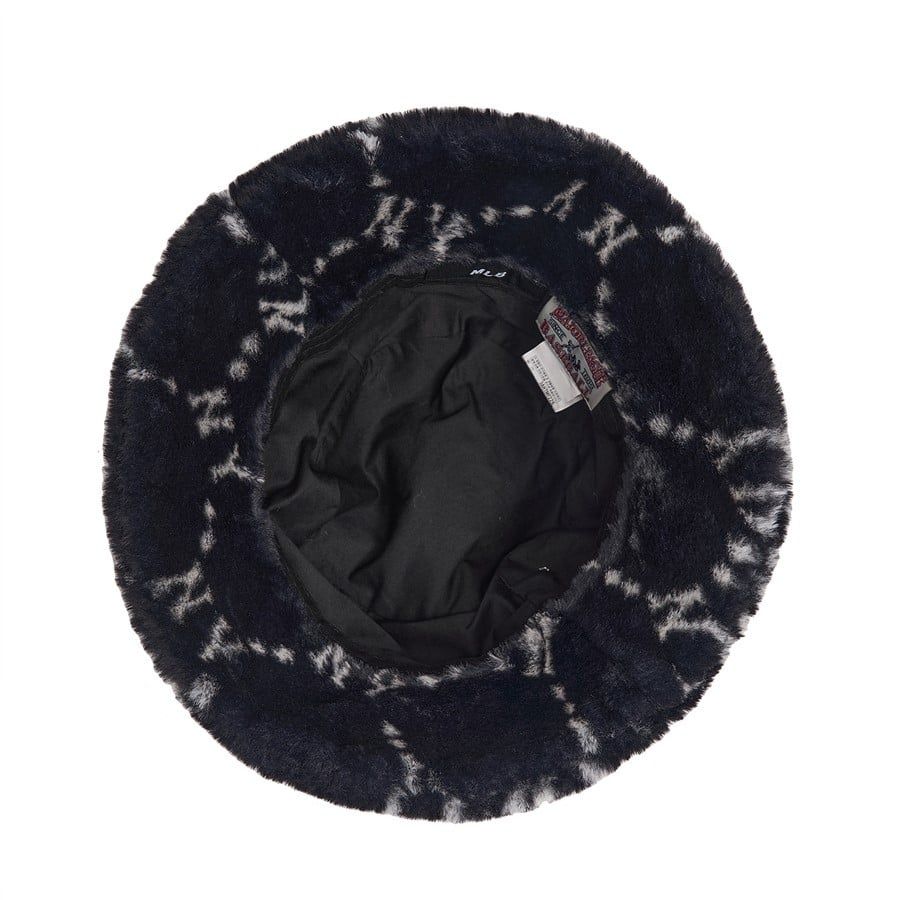  Nón Bucket MLB - DIA MONOGRAM FUR BUCKET HAT NEW YORK YANKEES - 3AHTMF226-50BKS 