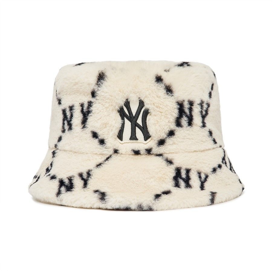 MLB Corduroy Bucket Bag New York Yankees Cream 3ABMS0416-50CRS -  ShopperBoard