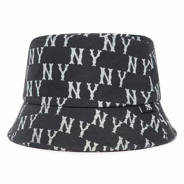 Nón Bucket MLB Big Classic Monogram New York Yankees 3AHTM013N-50BKS