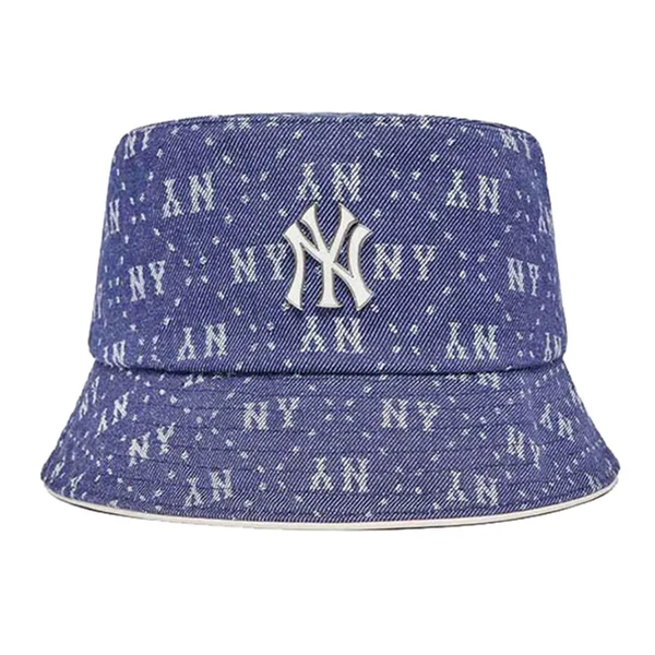  Nón Bucket MLB - Denim Dia Monogram New York Yankees - 3AHTMD13N-50NYD 