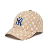  Nón MLB - MONOGRAM CLASSIC STRUCTURE BALL CAP NEW YORK YANKEES - 3ACPFF02N-50BGD 