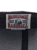  Nón MLB - Culsive Lettering Denim NY Yankees Navy - 3ACPQM04N-50NYD 