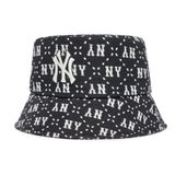  Nón Bucket MLB - Denim Dia Monogram New York Yankees - 3AHTMD13N-50BKS 