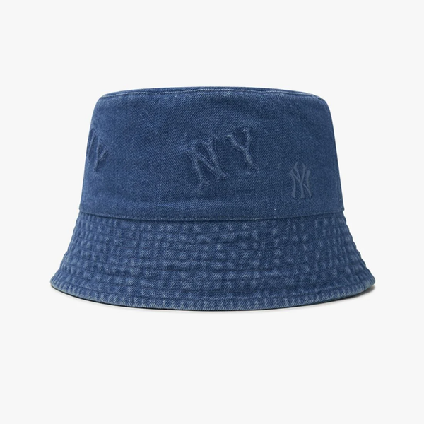  Nón Bucket MLB - Denim Random Embo Monogram - 3AHTDP14N-50BLL 