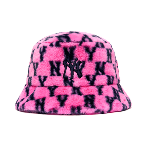  Nón Bucket MLB Monogram Fur Hat New York Yankees 3AHTM0316-50PKD 