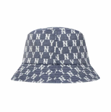  Nón Bucket MLB - Monogram Jacquard New York Yankees - 32CPHV111-50N 