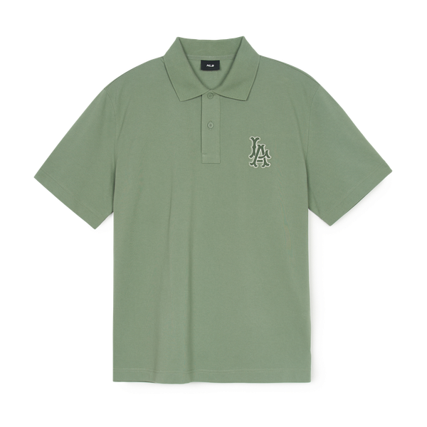  Áo Polo MLB [Unisex] Basic Coopers Logo Overfit Collar T-Shirt LA - 3APQB0353-41KAP 