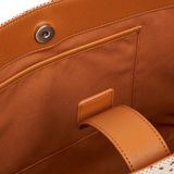  Túi Xách MLB Korea - Dia Mono Jacquard Large Tote Bag Boston Brown - 3AORL013N-43BRS 