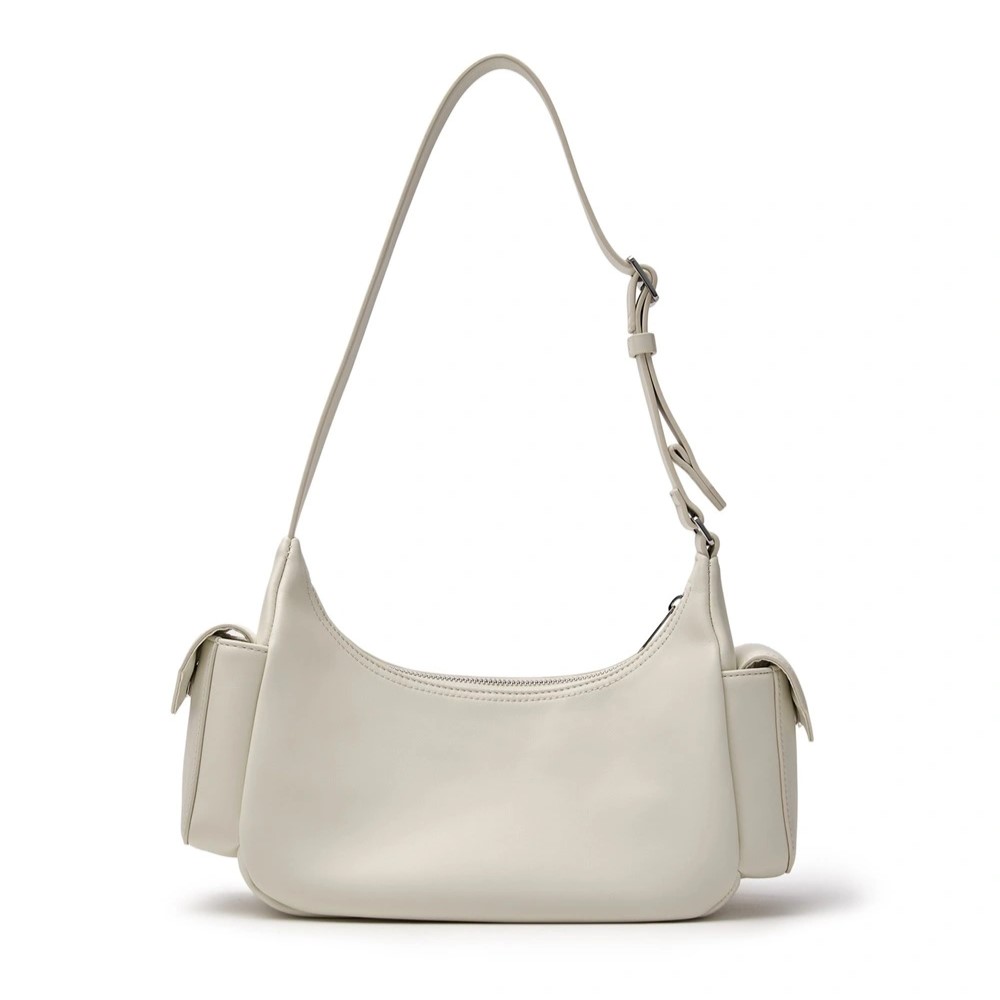 Túi MLB Korea Multi Pocket Cargo Bag NY Yankees Cream