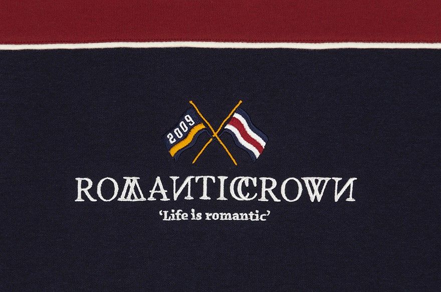  Áo Polo RMTCRW [ROMANTIC CROWN] - PIPING POLO SHIRT BURGUNDY 