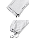  Quần Jogger RMTCRW [ROMANTIC CROWN] - UNBALANCE POCKET SWEAT PANTS LIGHT GREY 