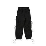  Quần Jogger RMTCRW [ROMANTIC CROWN] - UNBALANCE POCKET SWEAT PANTS BLACK 