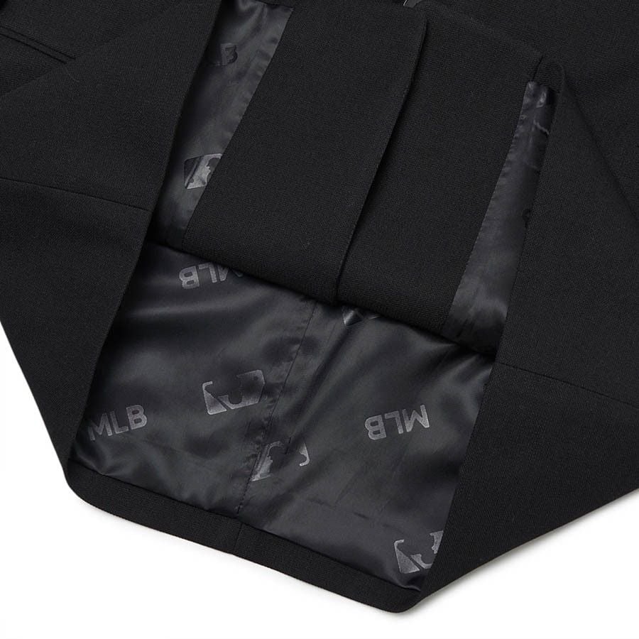  Áo Vest MLB Korea - [Nữ] Basic Logo Blazer Jacket NY Yankees - 3FJKB0231-50BKS 