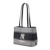  Túi Xách MLB - Varsity Lettering Canvas Shoulder Bag NY Yankees - 3ABQB015N-50BKS 