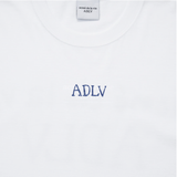  Áo thun - Acmé de la vie - ADLV GLOSSY BASIC LOGO SLEEVE T-SHIRT - WHITE 