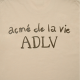  Áo thun - Acmé de la vie - ADLV GLOSSY BASIC LOGO SLEEVE T-SHIRT - BEIGE 