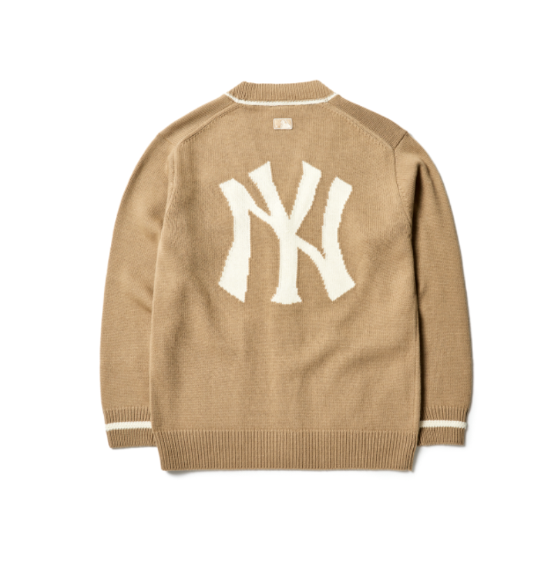  ÁO VẢI MLB BASIC CARDIGAN NEW YORK YANKEES - 3AKT00114-50SAS 