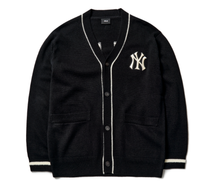  ÁO VẢI MLB BASIC CARDIGAN NEW YORK YANKEES - 3AKT00114-50BKS 