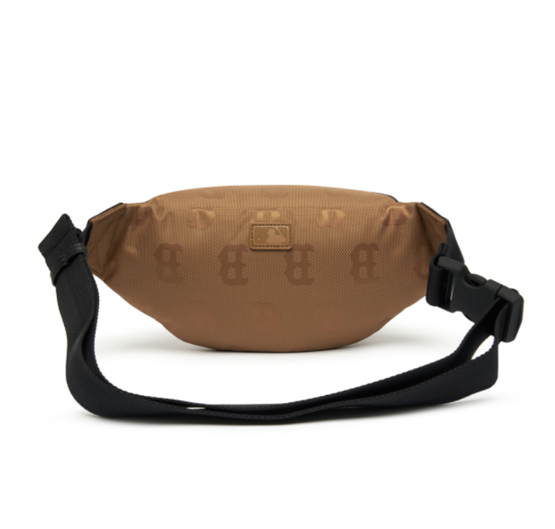  Túi Bao Tử MLB Korea - MONOGRAM NYLON JACQUARD HIP NEW YORK YANKEES - 3AHSM011N-43BGD 