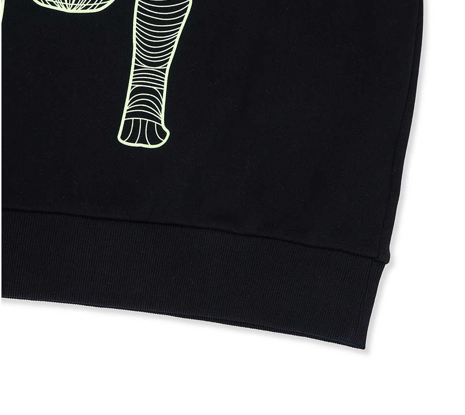  Áo Sweater Life Work - Radok Big Logo Short Sleeve SweatShirt - Deep Black 