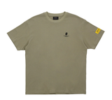  Áo Thun BEENTRILL - TAPING Logo OverFit Short Sleeve T-shirt / Khaki 