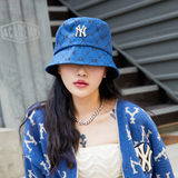  Nón Bucket MLB MONOGRAM DIAMOND JACQUARD NEW YORK YANKEES - 3AHTM111N-50BLD 