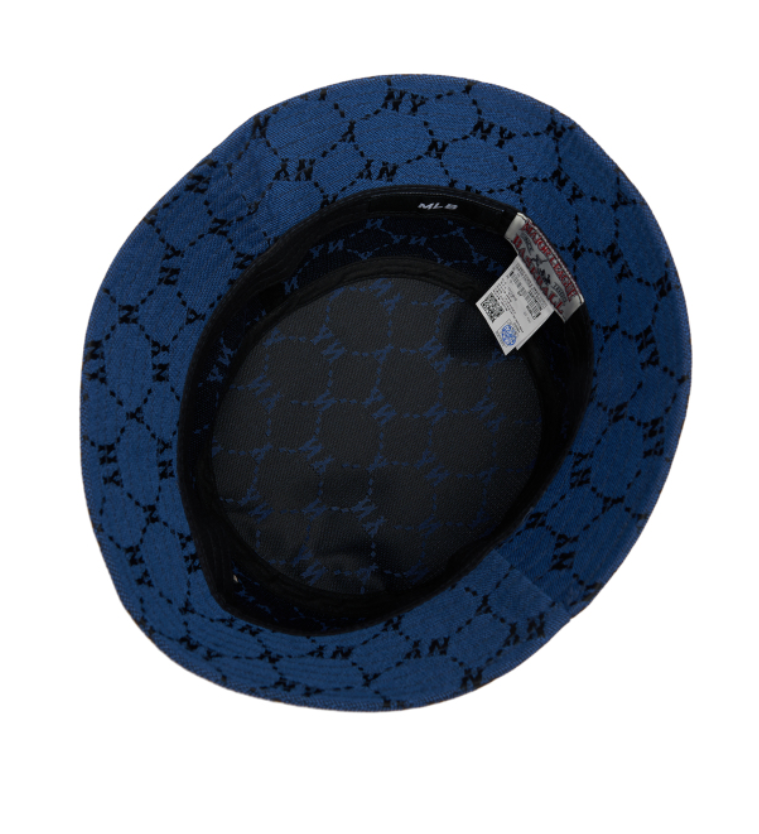  Nón Bucket MLB MONOGRAM DIAMOND JACQUARD NEW YORK YANKEES - 3AHTM111N-50BLD 