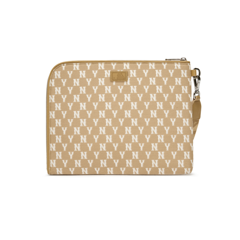 Túi Cầm Tay - MLB Korea - MONOGRAM JACQUARD DIGITAL DEVICE POUCH S N