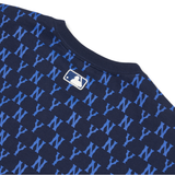  Áo thun MLB - MONOGRAM ALLOVER OVER-FIT SHORT SLEEVE T-SHIRTS - 3ATSM1023-50NYS 