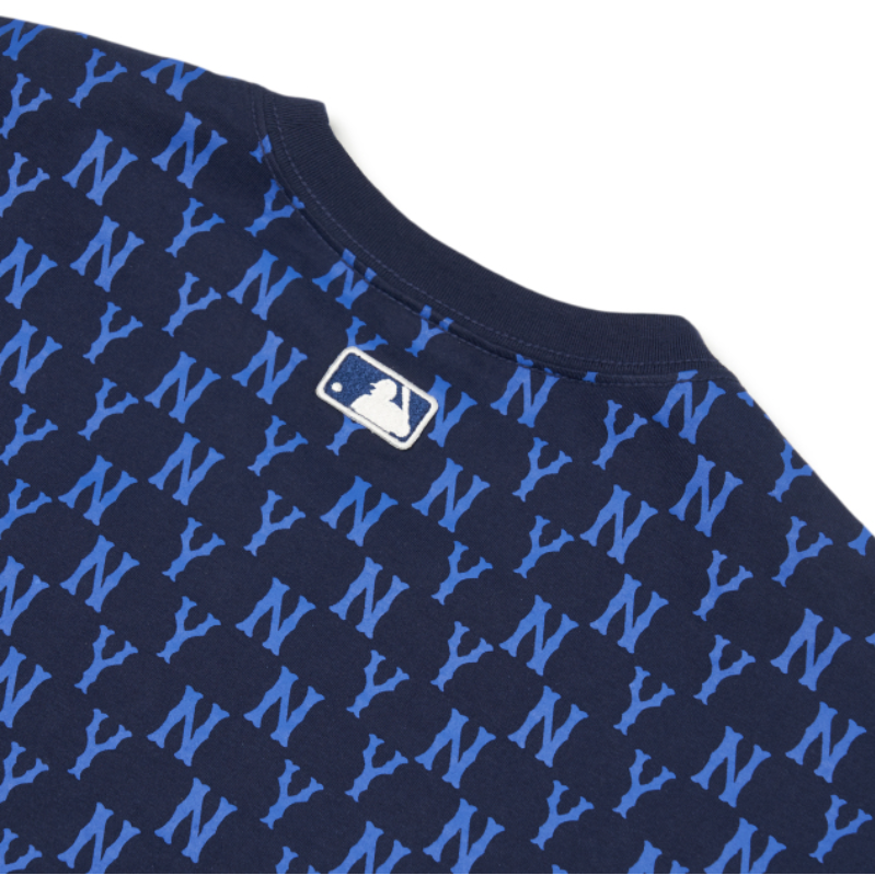  Áo thun MLB - MONOGRAM ALLOVER OVER-FIT SHORT SLEEVE T-SHIRTS - 3ATSM1023-50NYS 