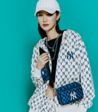  Túi Đeo Chéo MLB Korea - MONOGRAM MINI CROSSBODY BAG NEWYORK YANKEES - 3ACRS012N-50NYL 