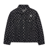  Áo Khoác jean MLB Classic Monogram Denim Jacket New York Yankees - 3ADKM0121-50GRD 