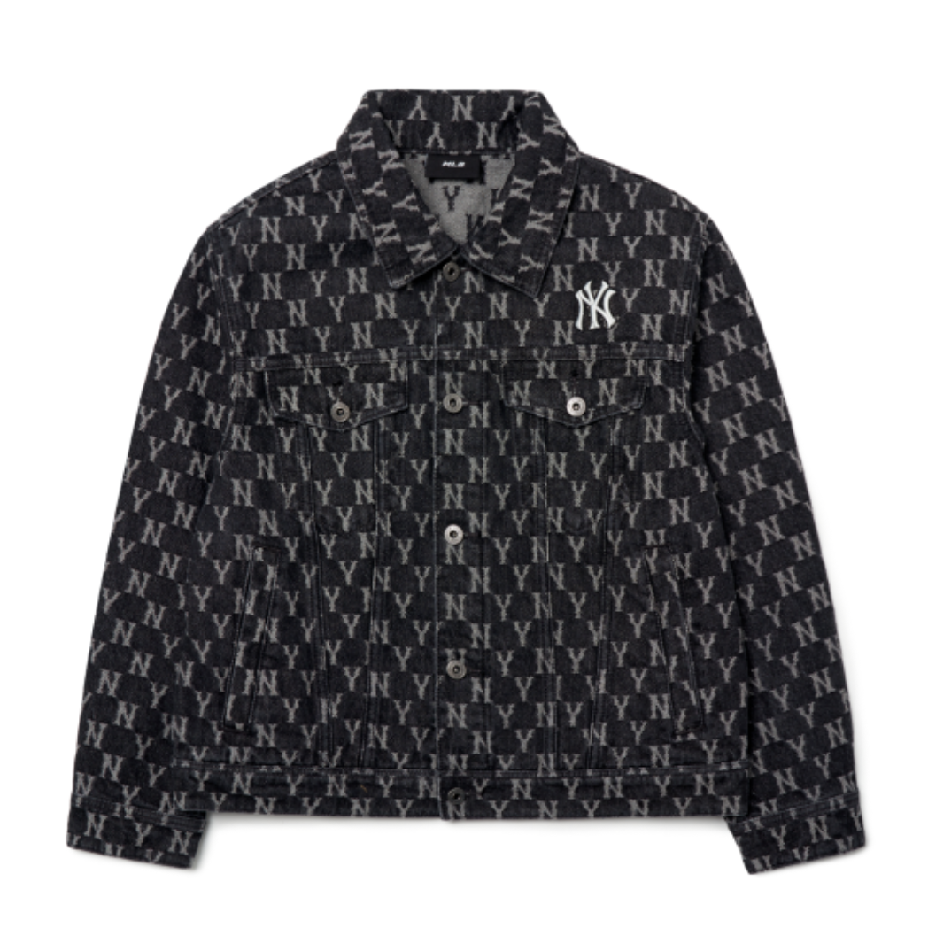  Áo Khoác jean MLB Classic Monogram Denim Jacket New York Yankees - 3ADKM0121-50GRD 