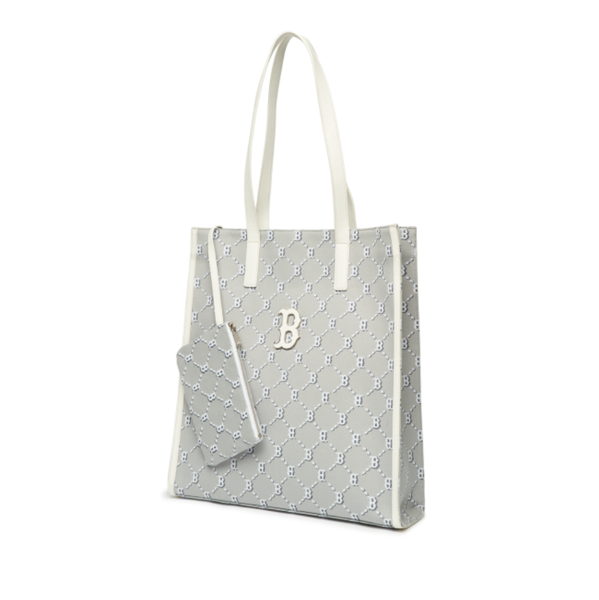  Túi MLB Korea - MONOGRAM DIAMOND JACQUARD TOTE BAG NEW YORK YANKEES - 3AORM012N-43GRS 