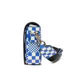  Túi MLB Korea - CHECKERBOARD MINI CROSS BAG LA DODGERS - 3ACRS042N-07BLD 